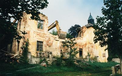 Abbruch 1997, Foto: A. Graßl sen.