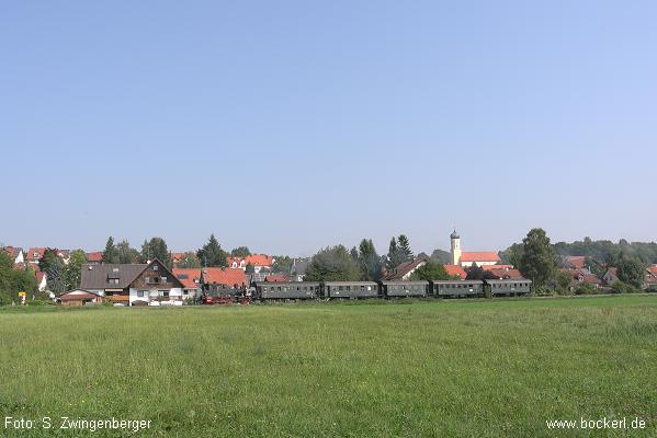 Sonderfahrt mit 70 083, vorbei an Haag, 07.09.2014; (Foto: Zwingenberger)