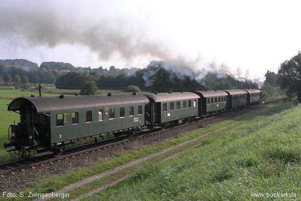 Sonderfahrt mit 70 083, am Kanal, 07.09.2014; (Foto: Zwingenberger)