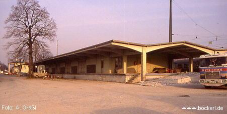 Güterhalle Freising, 1993; Foto: Graßl