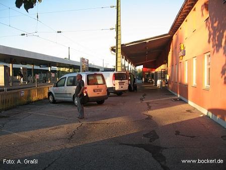 Bahnhof Freising, 28.8.2012; Foto: Graßl