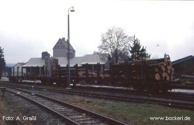 Bahnhof Unterzolling 1997