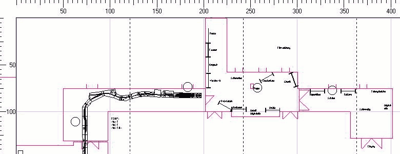 Aufbauplan Ausstellung Dezember 2006