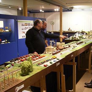 Wolnzach Markt im Hopfenmuseum, mit hohem Besuch aus Neustadt a.d. Donau, 14.11.2009